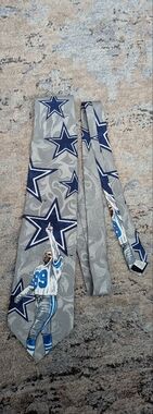 Champion NFL Team Silver & Navy Patterned Tie